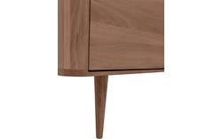 Goossens dressoir bjarte donker bruin eiken - 8203455-01