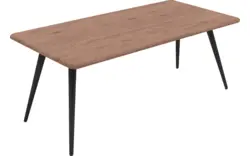 Goossens eettafel bjarte donker bruin eiken - 8203470-02