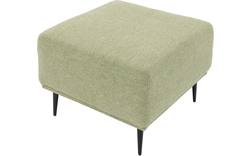 Goossens excellent voetenbank prato groen stof - 8203548-02