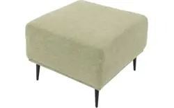 Goossens excellent voetenbank prato groen stof - 8203548-02