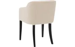 Goossens eetkamerstoel peda beige stof - 8203561-02