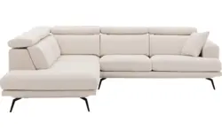 Goossens hoeksalon viggo wit stof - 8203579-01
