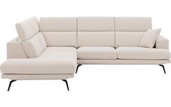 Goossens hoeksalon viggo wit stof - 8203579-02