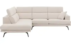 Goossens hoeksalon viggo wit stof - 8203579-01