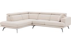 Goossens hoeksalon viggo wit stof - 8203579-01