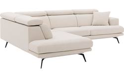 Goossens hoeksalon viggo wit stof - 8203579-01