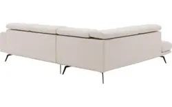 Goossens hoeksalon viggo wit stof - 8203579-01