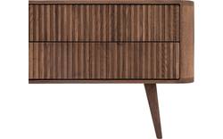 Goossens tv meubel seppe donker bruin eiken - 8203768-01