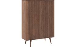 Goossens opbergkast seppe donker bruin eiken - 8203769-01