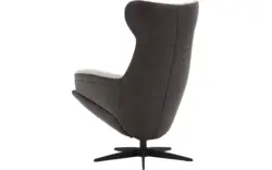 Goossens excellent relaxstoel avec zwart leer - 8204585-01
