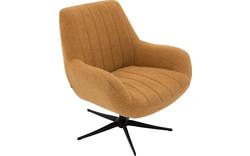 Goossens draaifauteuil kamille geel stof - 8204610-A-02