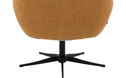 Goossens draaifauteuil kamille geel stof - 8204610-A-02