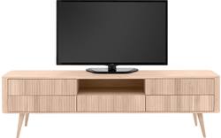 Goossens tv meubel seppe wit eiken - 8204756-03