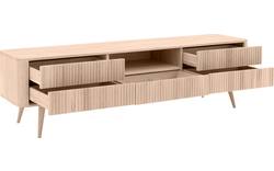 Goossens tv meubel seppe wit eiken - 8204756-01