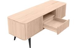 Goossens tv meubel seppe wit eiken - 8204760-01