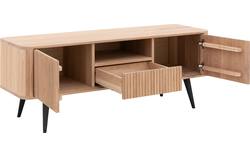 Goossens tv meubel seppe wit eiken - 8204761-01