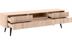 Goossens tv meubel seppe wit eiken - 8204763-01