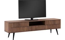 Goossens tv meubel seppe donker bruin eiken - 8204765-01