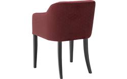 Goossens eetkamerstoel peda rood stof - 8205429-01