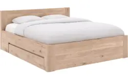 Goossens bedframe bibi wit eiken - 8205716-03