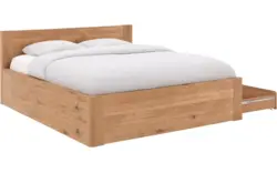 Goossens bedframe bibi blank eiken - 8205724-03