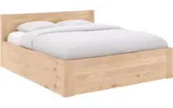 Goossens bedframe bibi onbewerkt eiken - 8205735-01-A
