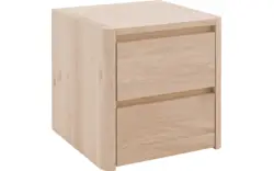 Goossens nachtkastje bibi wit eiken - 8205748-02-A
