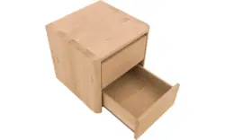 Goossens nachtkastje bibi blank eiken - 8205750-02-A
