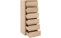 Goossens excellent ladekast bibi wit eiken - 8205754-03-A