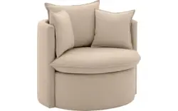 Stof boucle beige