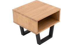 Goossens nachtkastje slade blank eiken - 8210105-01