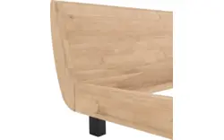 Goossens excellent bedframe denzo wit eiken - 8210112-01 schaduw 1