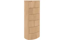 Goossens excellent ladekast denzo wit eiken - 8210118-02