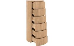 Goossens excellent ladekast denzo wit eiken - 8210118-03