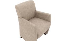 Goossens eetkamerstoel alex beige microvezel - 8210210-02