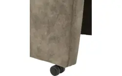 Goossens eetkamerstoel leen bruin microvezel - 8210227-02