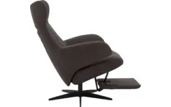 Goossens excellent relaxstoel avec grijs leer - 8210286-02