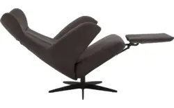 Goossens excellent relaxstoel avec grijs leer - 8210286-02