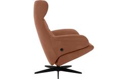 Goossens excellent relaxstoel avec bruin leer - 8210295-01