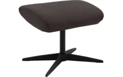 Goossens voetenbank avec grijs leer - 8210338-01