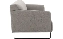 Goossens excellent zitbank montreal grijs stof - 8210385-02