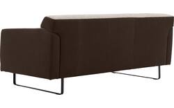 Goossens excellent zitbank montreal bruin leer - 8210400-05