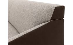 Goossens excellent zitbank montreal bruin leer - 8210400-02