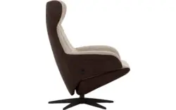 Goossens excellent relaxstoel avec bruin leer - 8210411-02