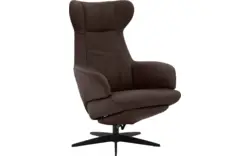 Goossens excellent relaxstoel avec bruin leer - 8210414-02