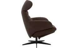 Goossens excellent relaxstoel avec bruin leer - 8210414-02