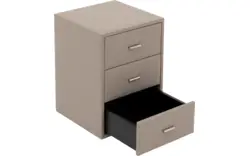Goossens excellent nachtkastje briljant elite bruin stof - 8210449-02