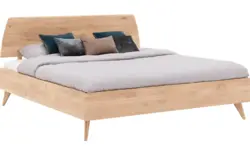 Goossens bedframe cosima wit eiken - 8210477-03