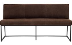 Goossens excellent eetbank tom bruin leer - 8210536-02