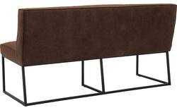 Goossens excellent eetbank tom bruin leer - 8210536-03